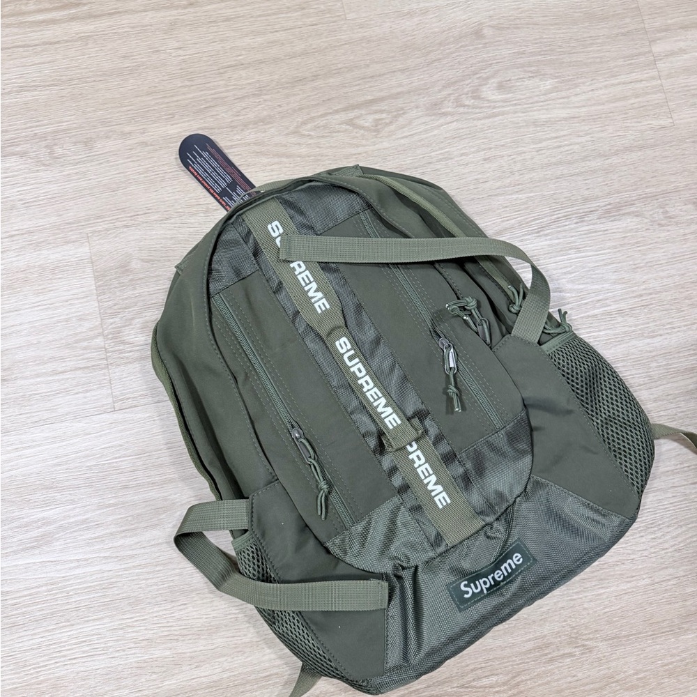Supreme green backpack - Picture 2 of 6